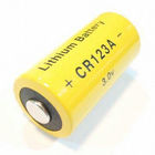 Baterai Li-Mno2 CR123A 3.0V Isi Ulang Primer 1500mAh Tidak Beracun